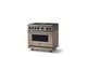Viking® 7 Series 36" Nantucket Pro Style Dual Fuel Range with Griddle-2