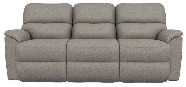 La-Z-Boy® Brooks Stone Power Reclining Sofa with Headrest and Lumbar-1