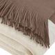 Olliix by INK+IVY Stockholm Taupe 50" x 60" Color Block Faux Cashmere Throw-1