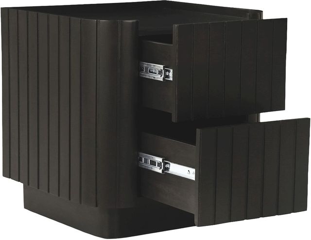 Moe's Home Collection Povera Black Nightstand-1