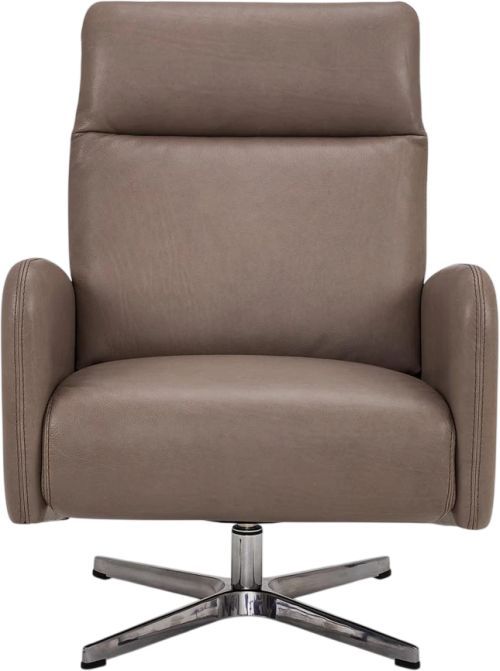 American Leather® Customizable Luca Leather Manual Recliner-2