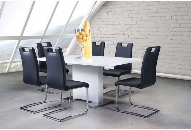 Mazin Furniture Standa White Dining Table-2