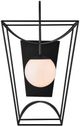 Currey & Company Rochefort Black/White Large Wall Sconce-0