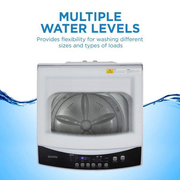 Danby® 3.0 Cu. Ft. White Top Load Washer-6
