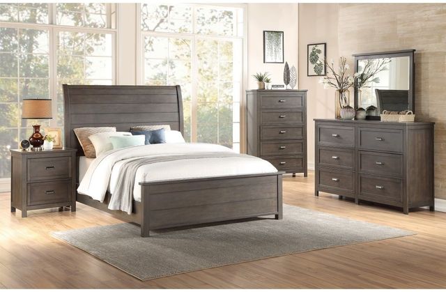 Mazin Furniture Hebron Dark Cherry Dresser-3
