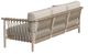 Classic Home Leo Taupe Fabric Outdoor Sofa -4