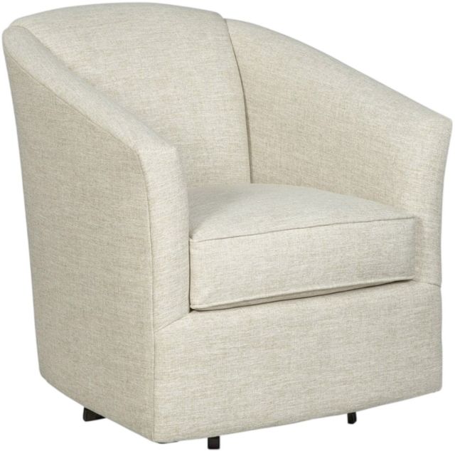 Craftmaster® Customizable Craftmaster Essentials Swivel Arm Chair-0
