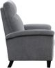 Mazin Furniture Weiser Gray Push Back Reclining Chair-3