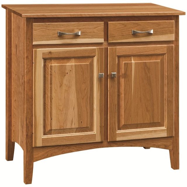 Archbold Furniture Customizable Amish Essentials 2-Door Server-0