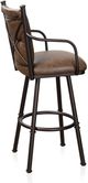 Arthur II Swivel Bar Stool with Armrests-1