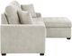 Homelegance® Waitsfield 2-Piece Beige Right Arm Facing Sectional with Pull-out Bed and Hidden Storage-5