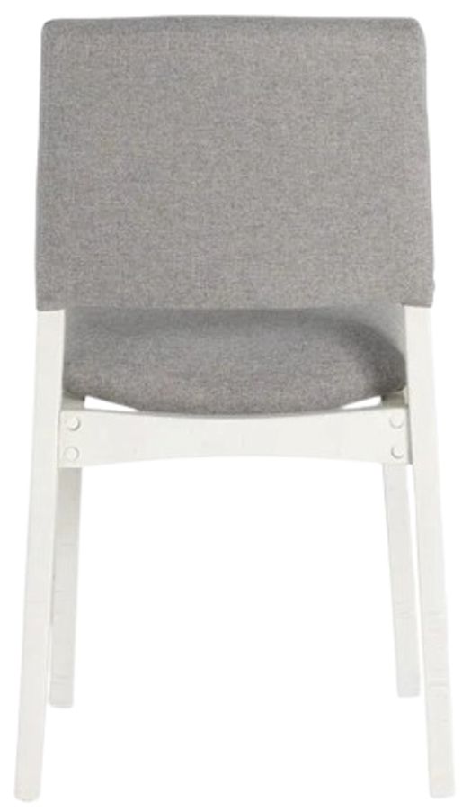 Transformer Table Transformer Argent/Canadian Birch White Stackable Dining Chair-3