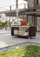 Fontana Forni Margherita 31" Red Pizza Oven -4