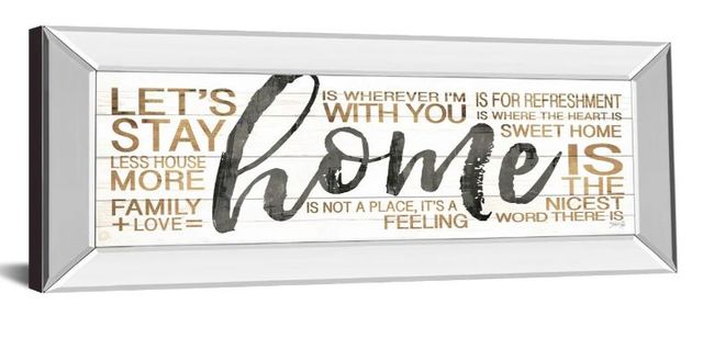 Classy Art Home by Marla Rae Mirror Framed Wall Art-0