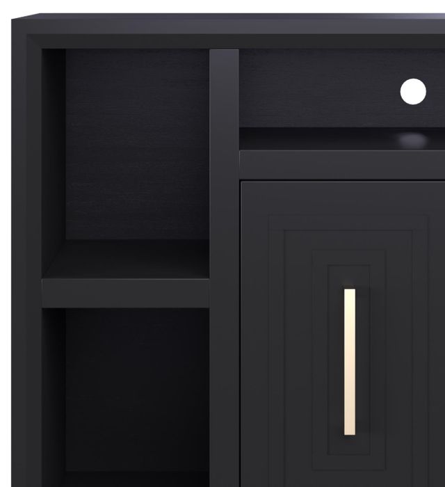 Legends Home Sunset Seal Skin Black 83" Console-3