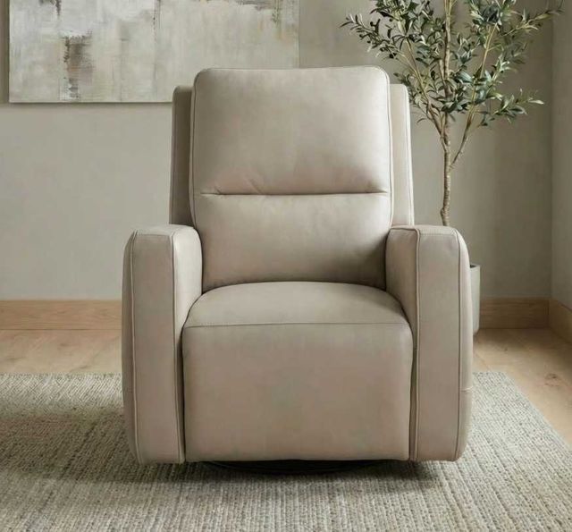 Liberty Furniture Rolan Carmel Stonewash Leather Single Glider Zero Gravity Power Recliner-2