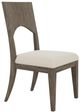Riverside Furniture 2-Piece Sariel Designer Espresso Upholstered Side Chair Set-0