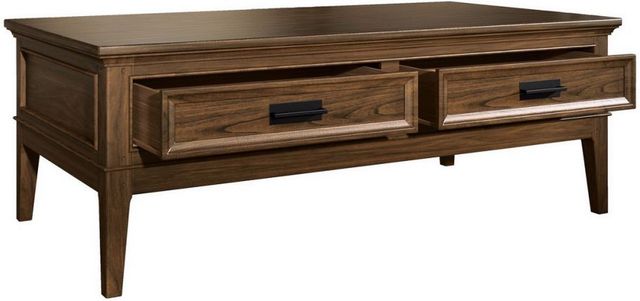Homelegance® Frazier Park Brown Cherry Cocktail Table-3