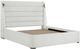Parker House® Giorgio Dreamy Linen Queen Upholstered Panel Bed-2