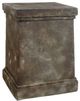 A & B Home 2-Piece Brown Pedestal Set-1