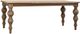 Dovetail Furniture Campbell Natural 78" Dinning Table-0