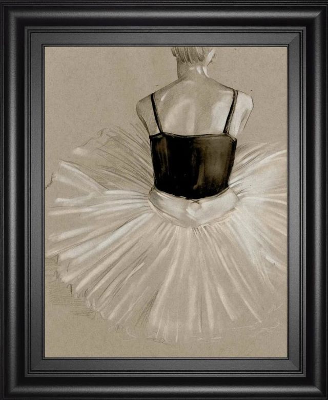 Classy Art Black Leotard II by Jennifer Paxton Parker Wall Art-0