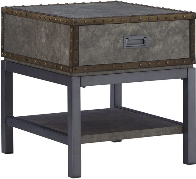 Signature Design by Ashley® Derrylin Brown End Table-2