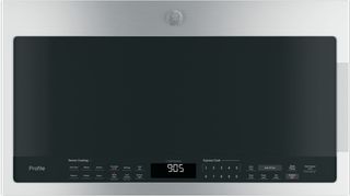 GE Profile™ 2.1 Cu. Ft. Stainless Steel Over The Range Microwave