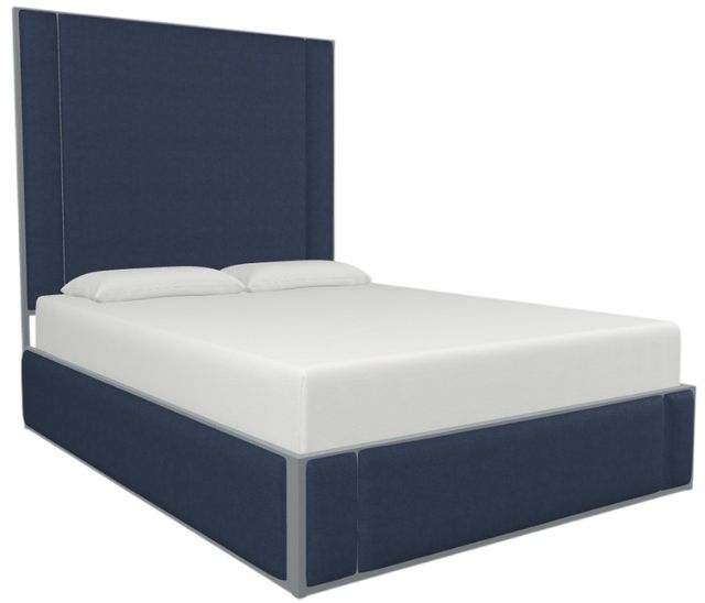 Wesley Allen Customizable Morgan King Upholstered Panel Bed-2