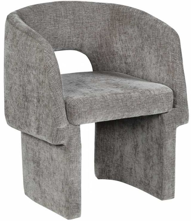 Meridian Furniture Emmet Grey Chenille Dining Chair-0