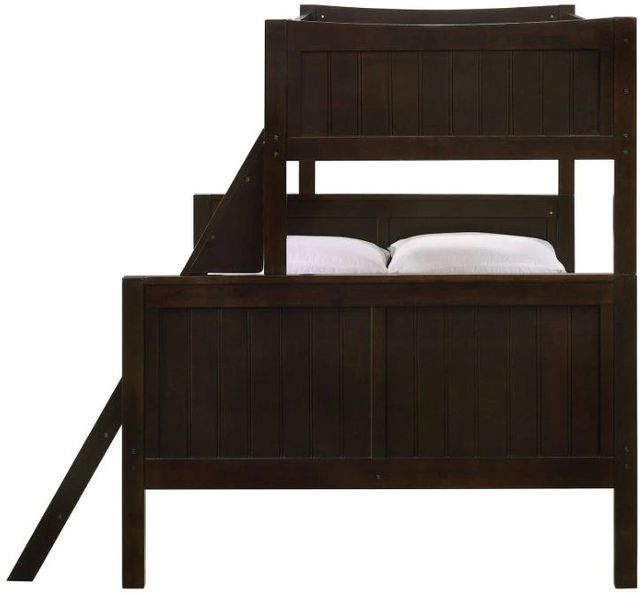 Elements International Sami Espresso Twin/Full Youth Bunk Bed-2