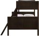 Elements International Sami Espresso Twin/Full Youth Bunk Bed-2
