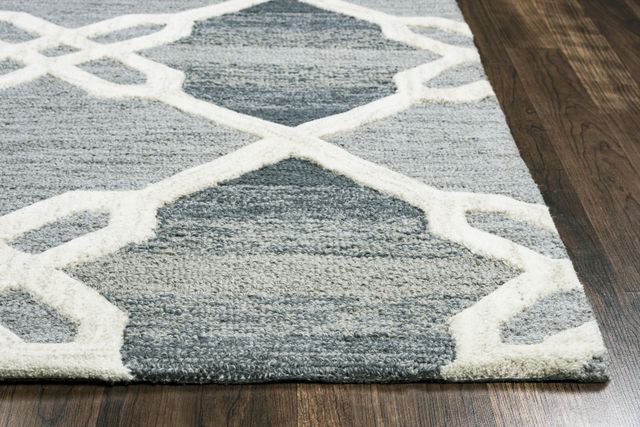 Rizzy Home Caterine Blue 5' x 8' Rug-2