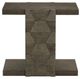 Bernhardt Linea Cerused Charcoal Side Table-1