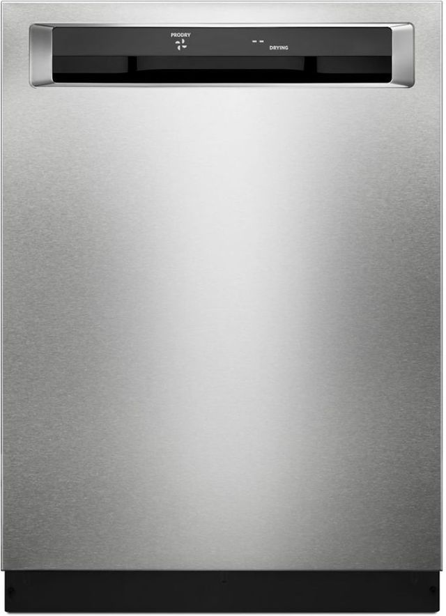 KitchenAid® 24" Stainless Steel with PrintShield™ Finish Built In Dishwasher-0