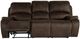 New Classic® Home Furnishings Brookings Brown Sofa with Dual Recliner-3