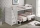 Elements International Sami White Twin Over Full Bunk and Loft Bed-1