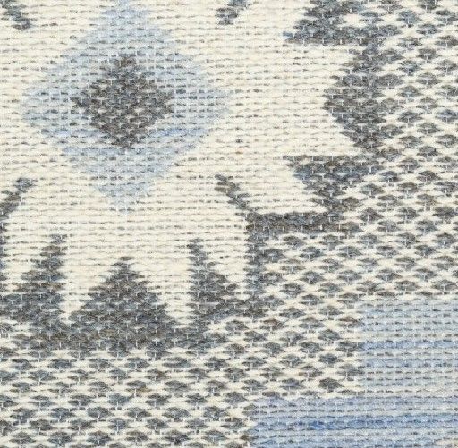 Nourison Home™ Copenhagen Ivory Blue Indoor 5' x 7' Area Rug-3