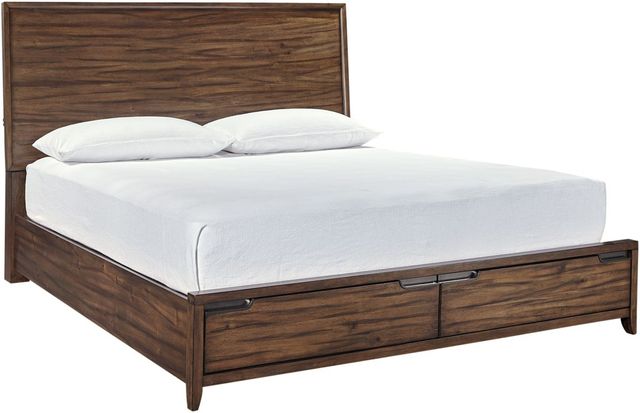 aspenhome® Peyton Cello King Panel Storage Bed-0