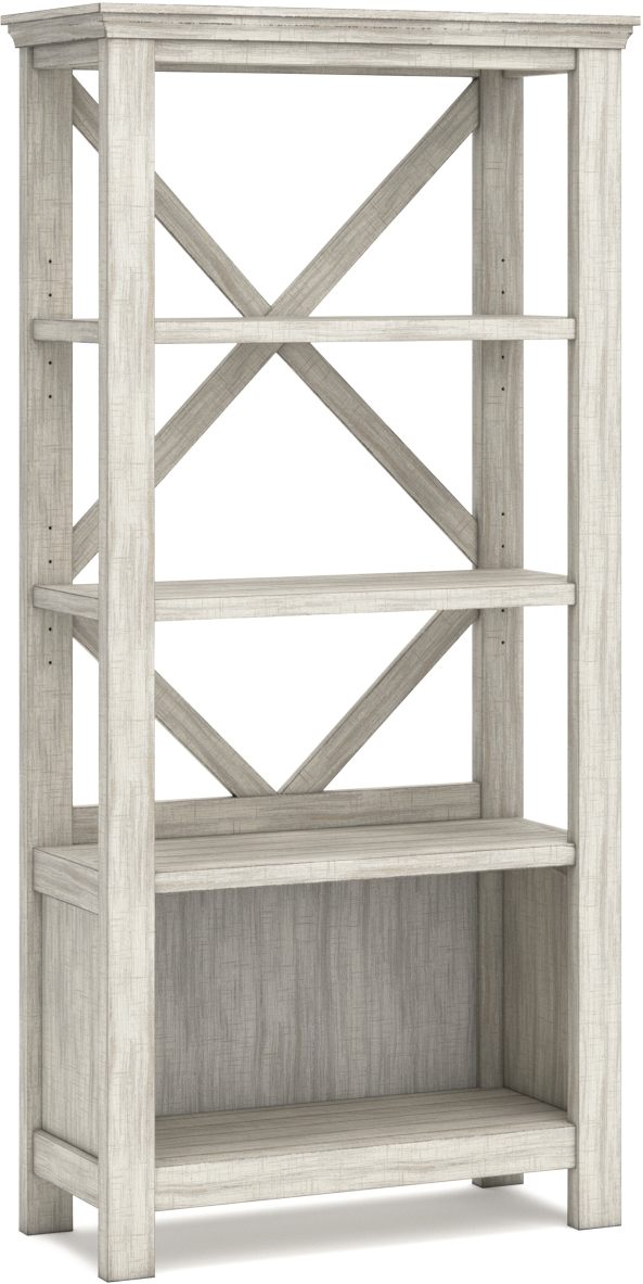 Carynhurst Bookcase - Whitewash Carynhurst Bookcase - Whitewash