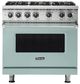 Viking® 5 Series 36" Splash Pro Style Liquid Propane Gas Range-0