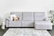 Elran Customizable Rowan 3-Piece Manual Reclining Right-Arm Facing Sectional and Chaise-1