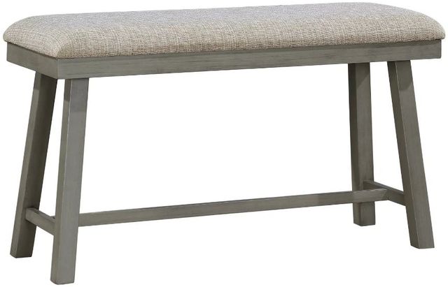Homelegance® Auburndale Light Gray Counter Height Bench-0
