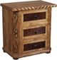 Horizon Home® Lasso Cowhide 5-Piece Brown Queen Panel Bedroom Set-2