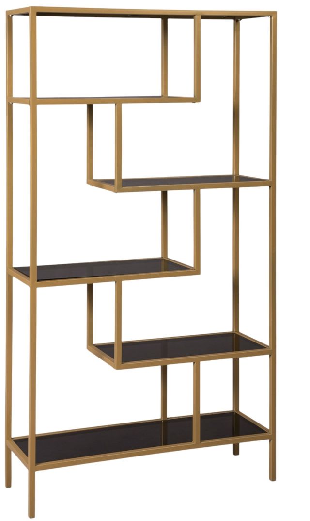 Signature Design by Ashley® Frankwell Gold Bookcase-0