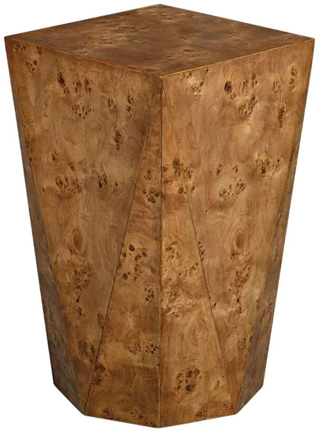 Uttermost® Hughes Caramel Accent Table-0