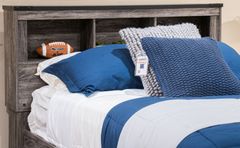 Signature Design by Ashley® Frandern Gray Twin Bookcase Panel Bed