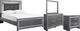 Signature Design by Ashley® Lodanna 4-Piece Gray King Panel Bed Set-0