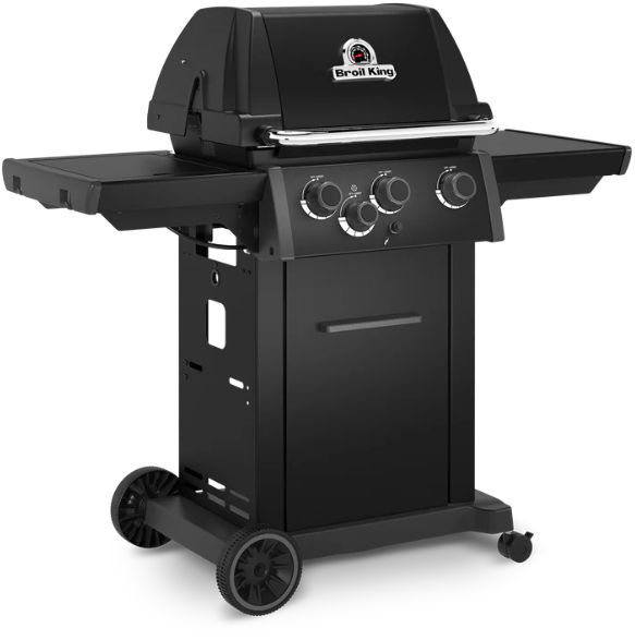Broil King® Royal™ 340 Shadow 4-Burner Black Freestanding Liquid Propane Grill-2