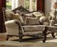 ACME Furniture Latisha Antique Oak/Tan Loveseat-1